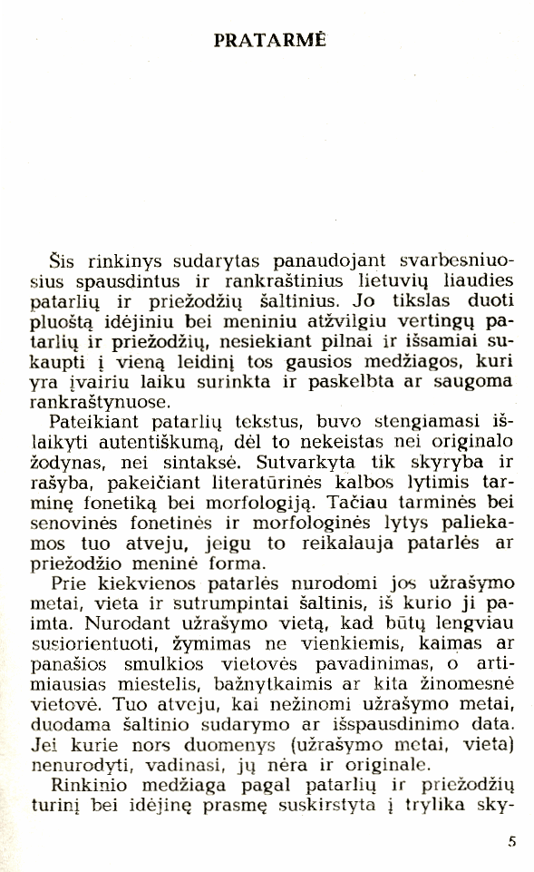 Patarlės ir Priežodžiai (1958 m.) 3