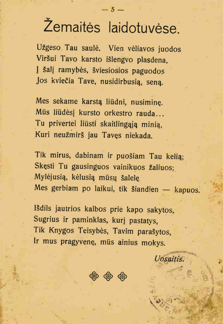 Žemaitės Gyvenimas ir Jos Atvaizdas - Kalėdos (1922 m.) 3